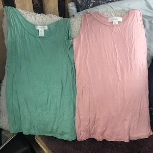 Set of 2 Pastel Tank Tops